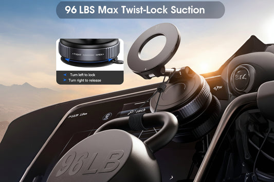 Vacuum Suction Magnetic Bracket