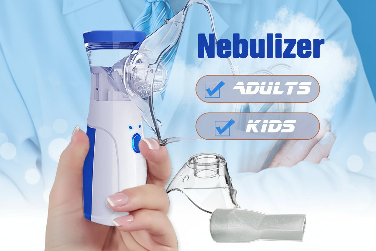 Portable Ultrasonic Rechargeable Mesh Nebulizer Machine