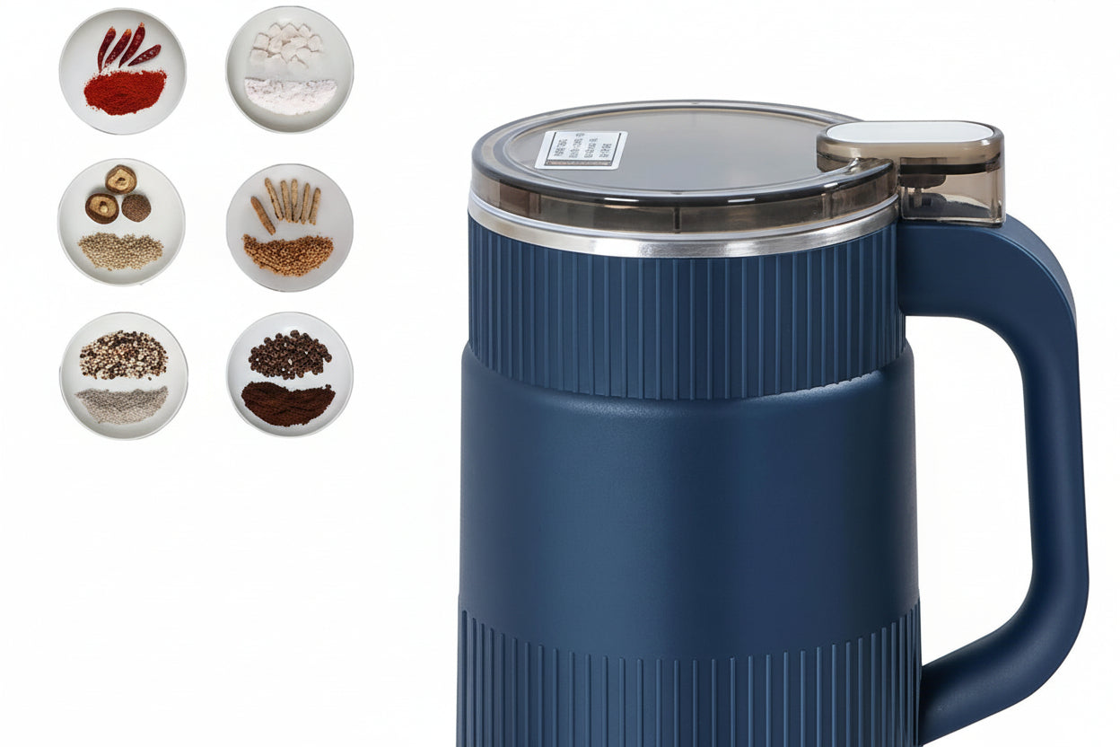 Stainless Steel Herbs Spices Nuts Grain Coffee Grinder for Home